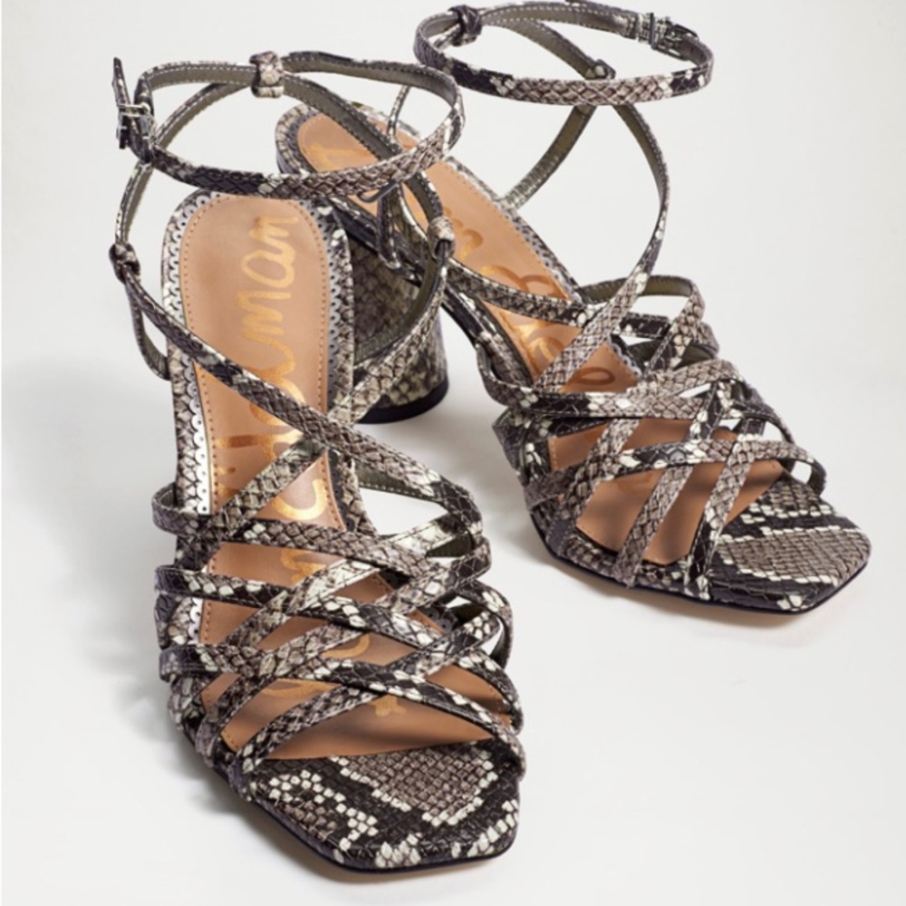 Sam Edelman Strappy Heel Sandal - Picture 9 of 16